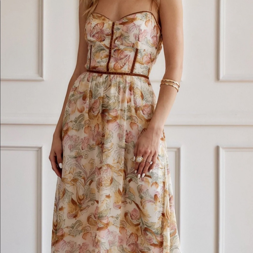 NWT 12th tribe Ruby Floral Dress